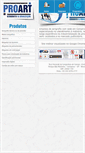 Mobile Screenshot of proart.com.br